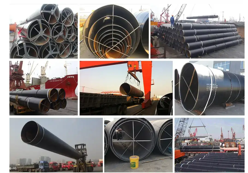 packaging and shipping of API 5L X60 PSL2 lsaw pipe packaging and shipping of API 5L X60 PSL2 lsaw pipe