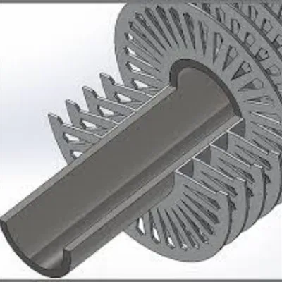 穴あき L フィート フィン付きチューブ|穴あきフィン付きチューブ