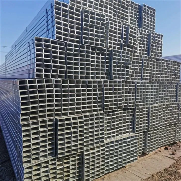 St37 シームレス溶接角型亜鉛メッキ管